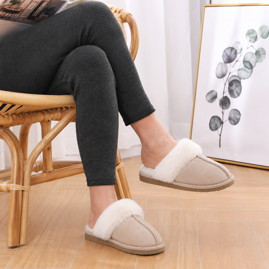 Fluffy Slippers Apricot