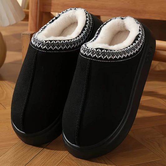 Snugly Slippers Black