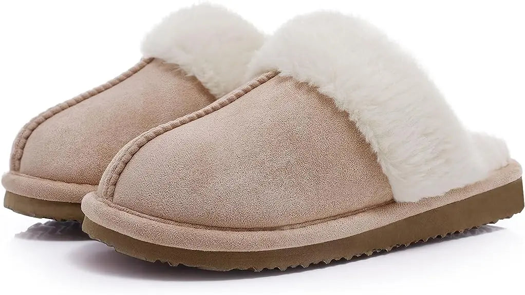 Fluffy Slippers Apricot